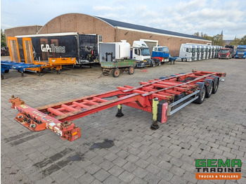 TIRSAN Container/ Wechselfahrgestell Auflieger