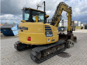 Minibagger Komatsu PC88MR-10 med Topcon: das Bild 4