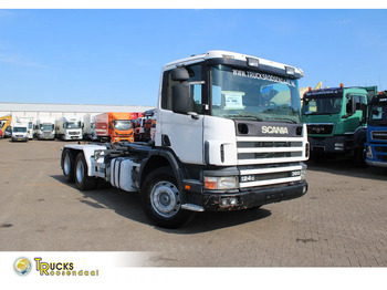 SCANIA P124 Abrollkipper