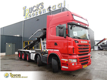 SCANIA R 480 Seil Abrollkipper