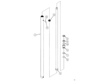 CASE Hydraulikzylinder