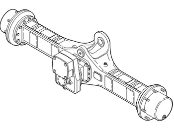 CASE Hinterachse