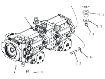 CASE Hydraulikpumpe