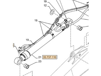 CASE Hydraulikzylinder
