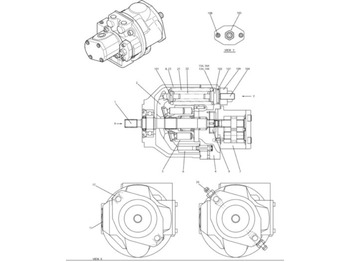 CASE Hydraulikpumpe
