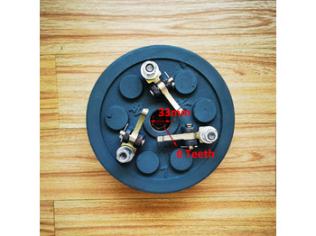 Kupplung und Teile für Radlader neu kaufen Qingdao Promising 220mm 3 Rib Pulley Clutch Assembly for FLAND FL45 Wheel Loader: das Bild 2 Kupplung und Teile für Radlader neu kaufen Qingdao Promising 220mm 3 Rib Pulley Clutch Assembly for FLAND FL45 Wheel Loader: das Bild 2