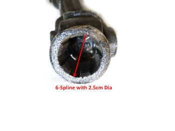 Antriebswelle für Radlader neu kaufen Qingdao Promising Gear Pump Drive Shaft for China Loader: das Bild 4