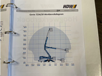 Anhänger-Arbeitsbühne Genie TZ 34/20: das Bild 4