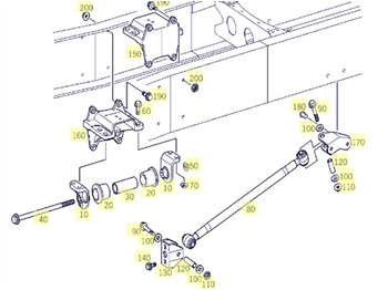 Transmission neu kaufen Drążek Skrzyni Rozdzielczej Mercedes Actros MP1 MP2 MP3 VG2000 VG2400 A 9412800955: das Bild 2 Transmission neu kaufen Drążek Skrzyni Rozdzielczej Mercedes Actros MP1 MP2 MP3 VG2000 VG2400 A 9412800955: das Bild 2