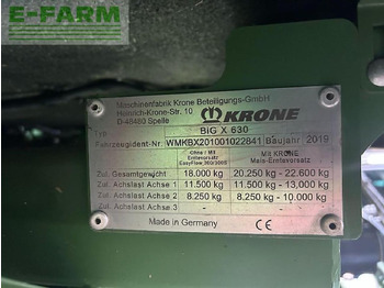 Feldhäcksler Krone bigx 630: das Bild 5