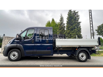 Kipper Transporter, Transporter mit Doppelkabine Fiat Ducato 2.3 Maxi Kipper 7-Sitzer Doka AHK: das Bild 2