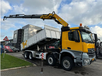 Pritsche LKW, Autokran Mercedes-Benz Actros 4448 - 8X4 + EURO 6 + FASSI F315 + REMOTE: das Bild 2