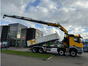 Pritsche LKW, Autokran Mercedes-Benz Actros 4448 - 8X4 + EURO 6 + FASSI F315 + REMOTE: das Bild 3