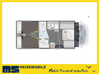 CHAUSSON Teilintegriertes Wohnmobil