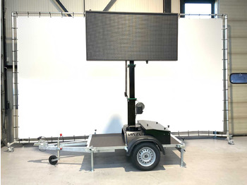 Andere Technik Viplex tekstkar P8 ledscherm op aanhangwagen: das Bild 4
