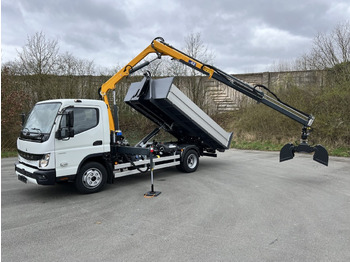 FUSO FUSO 9C18 City Abrollkipper + Ladekran m.Greifer – Leasing FUSO FUSO 9C18 City Abrollkipper + Ladekran m.Greifer: das Bild 2