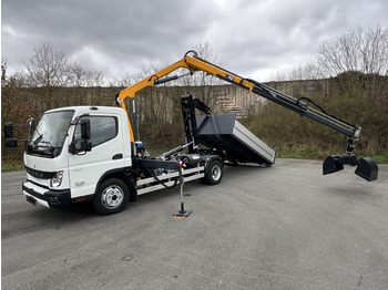 FUSO FUSO 9C18 City Abrollkipper + Ladekran m.Greifer – Leasing FUSO FUSO 9C18 City Abrollkipper + Ladekran m.Greifer: das Bild 1