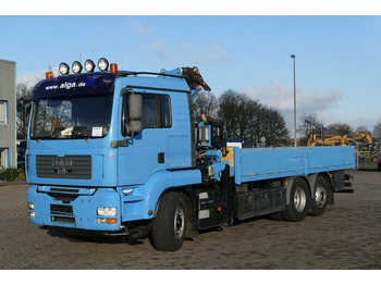Pritsche LKW, Autokran MAN 26.440 6x4H-2 BL TGA, Terex-Atlas 165.5, Funk: das Bild 2