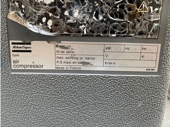 Luftkompressor Atlas-Copco LXS 111 1.1 kW 10 bar 125 L / min zuigercompressor met 50 liter ketel: das Bild 3