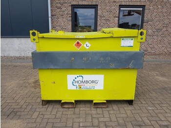 Lagertank Kiwa IBC Steenbergen 2000 liter Kiwa IBC Dieseltank met handpomp: das Bild 3 Lagertank Kiwa IBC Steenbergen 2000 liter Kiwa IBC Dieseltank met handpomp: das Bild 3