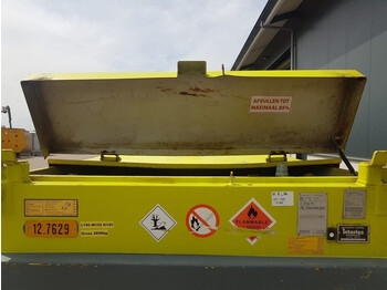 Lagertank dieseltank Steenbergen 2000 liter Kiwa IBC Dieseltank met handpomp: das Bild 4