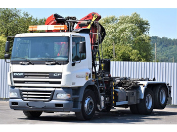 Autokran, Abrollkipper DAF CF 85.340 * ABROLLKIPPER + KRAN * TOP: das Bild 4