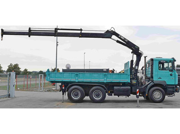 Autokran, Kipper MAN 27-314 * HIAB 220 C - 3 + FUNK * 6x4: das Bild 5