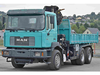 Autokran, Kipper MAN 27-314 * HIAB 220 C - 3 + FUNK * 6x4: das Bild 4