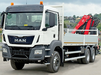 Autokran MAN TGS 26.360* FASSI F195A.2.24 / FUNK * 6x4 * TOP: das Bild 4 Autokran MAN TGS 26.360* FASSI F195A.2.24 / FUNK * 6x4 * TOP: das Bild 4