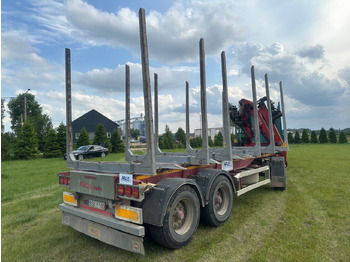 Holzanhänger MHS przyczepa do przewozu drewna: das Bild 4