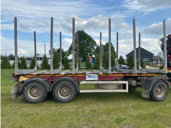 Holzanhänger MHS przyczepa do przewozu drewna: das Bild 5