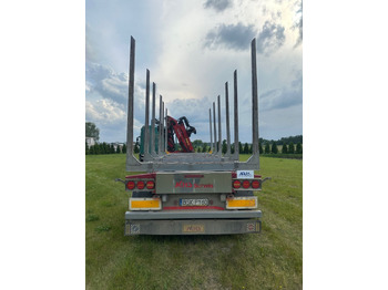 Holzanhänger MHS przyczepa do przewozu drewna: das Bild 3