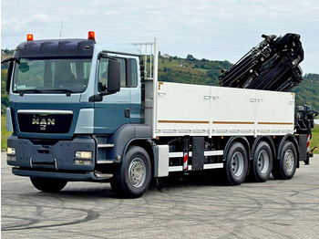 Pritsche LKW, Autokran MAN TGS 35.400*HIAB 377 E-5 HIPRO+JIB 70X-3FUNK /8x4: das Bild 3