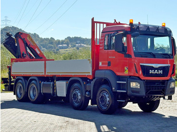 Pritsche LKW, Autokran MAN TGS 35.400* PK 26002 - EH D + FUNK /8x4: das Bild 4