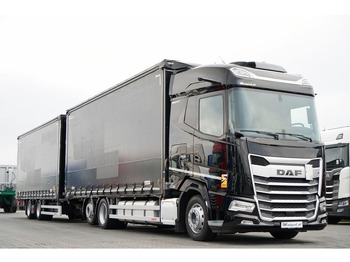Sattelzugmaschine DAF XG 480 / ZESTAW TANDEM / 120 M3 / PRZEJAZDOWY / OŚ PODNOSZONA /: das Bild 4