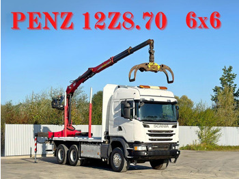 SCANIA G 490 Holztransporter