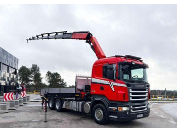 Pritsche LKW, Autokran Scania R500 6x2 PALFINGER PK 29002 Crane Kran: das Bild 2