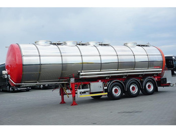 Tankauflieger Für die Beförderung von Lebensmittel Wielton SOMMER / CYSTERNA SPOZYWCZA / 28 374 LITRÓW / 4 KOMOROWA / WEBAS: das Bild 3