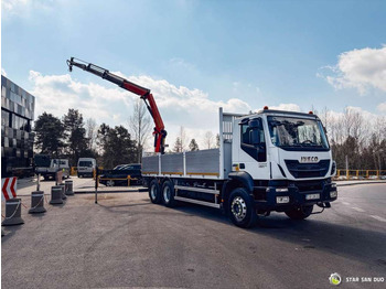 Autokran neu kaufen Iveco  TRAKKER 450 6x4 PALFINGER PK 18502 SH Rotator: das Bild 2