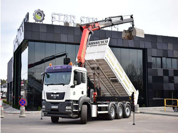 MAN  TGS 35.400 8X4 PALFINGER PK 33002 CRANE KIPPER – Leasing MAN  TGS 35.400 8X4 PALFINGER PK 33002 CRANE KIPPER: das Bild 1