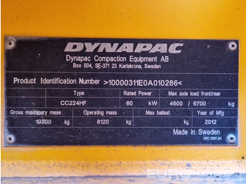 DYNAPAC Walzen
