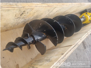 Anbauteil für Bagger Unused Auger to suit 1 Ton Mini Excavator: das Bild 3