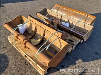 Schaufel Ditching Buckets, MORIN to suit 2-5 Ton Excavator (4 of): das Bild 3