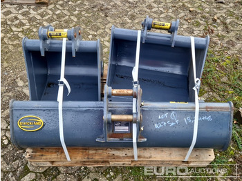 Schaufel neu kaufen Unused Strickland 48", 24", 18" Bucket Set to suit Kubota U27 (3 of): das Bild 5