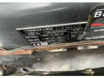 Elektrostapler Linde E16P-02: das Bild 4