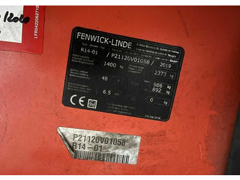 Schubmaststapler Linde R14-01: das Bild 5