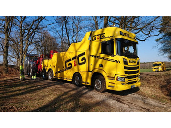 SCANIA R 650 Abschleppwagen