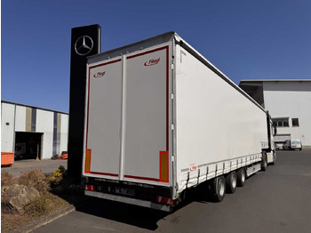 Tieflader Auflieger Fliegl SDS 350 Schiebeplane+Verdeck XL SAF 20.900Km: das Bild 5