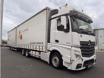 Plane LKW Mercedes-Benz Actros 2542 LnR 6x2 Retarder Standklima: das Bild 3