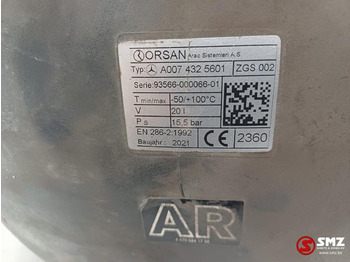 Ersatzteile für LKW Mercedes-Benz Occ luchtketel 20L 15.5Bar Mercedes: das Bild 5 Ersatzteile für LKW Mercedes-Benz Occ luchtketel 20L 15.5Bar Mercedes: das Bild 5